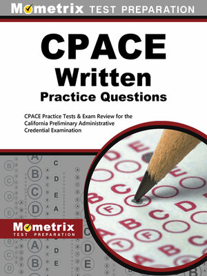 cover image of CPACE Written Practice Questions